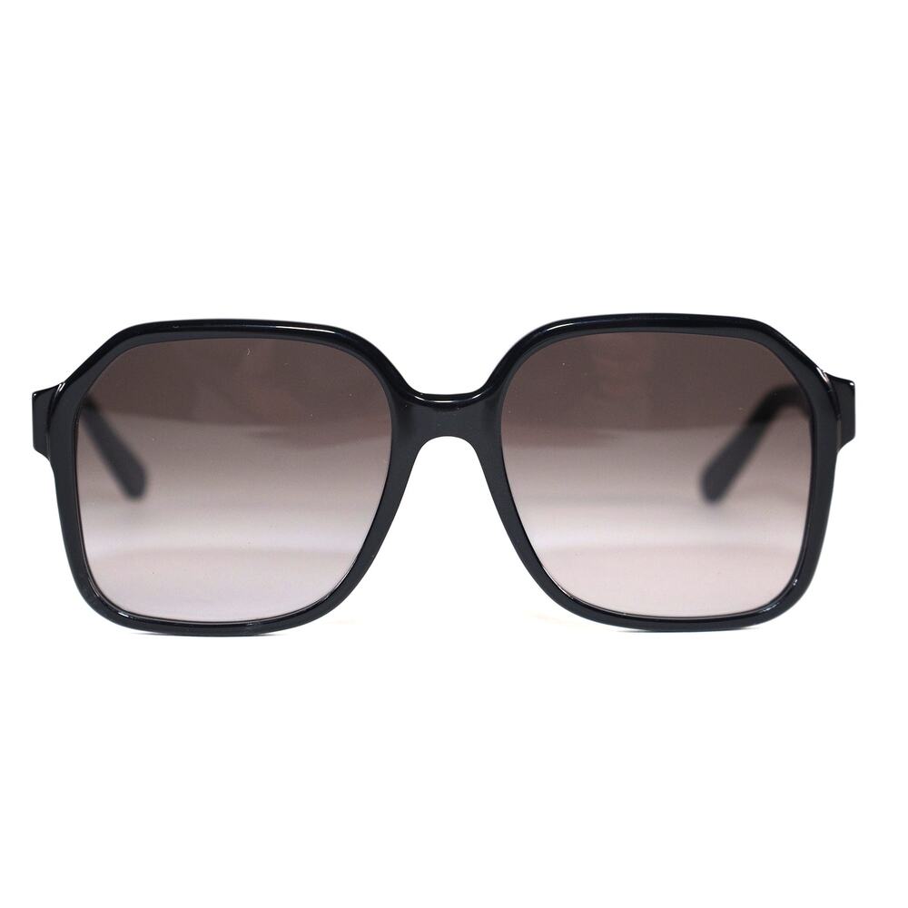 Salvatore Ferragamo Square Oversized Womens Sunglasses –  Black/Gradient  – NWT